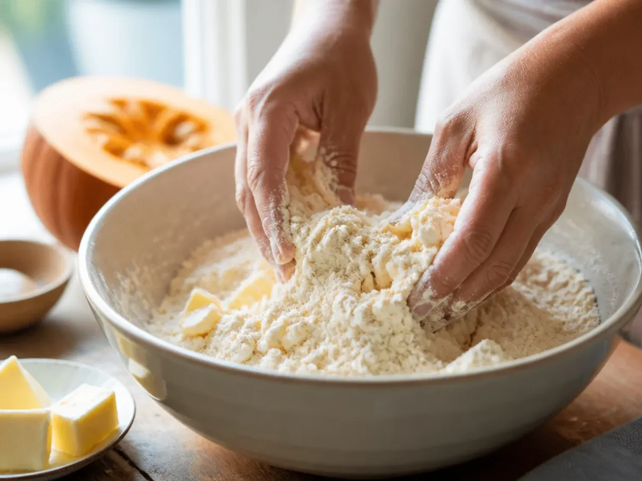 pumpkin scones recipe recipe step 2
