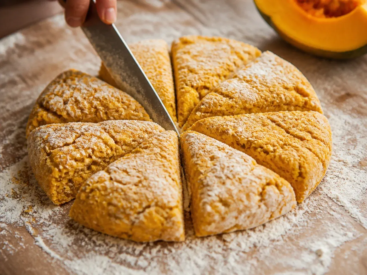 pumpkin scones recipe recipe step 5