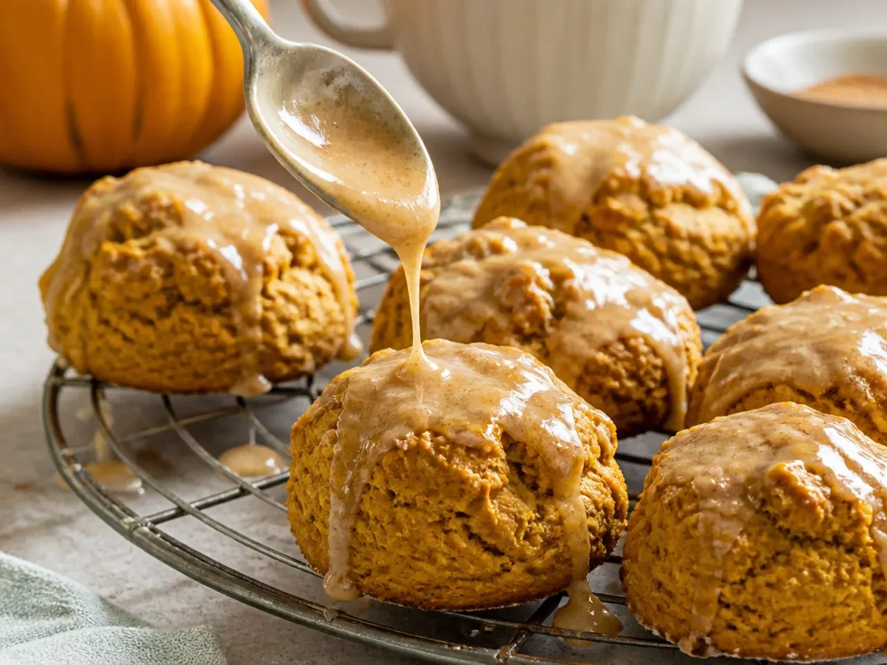 pumpkin scones recipe step 7