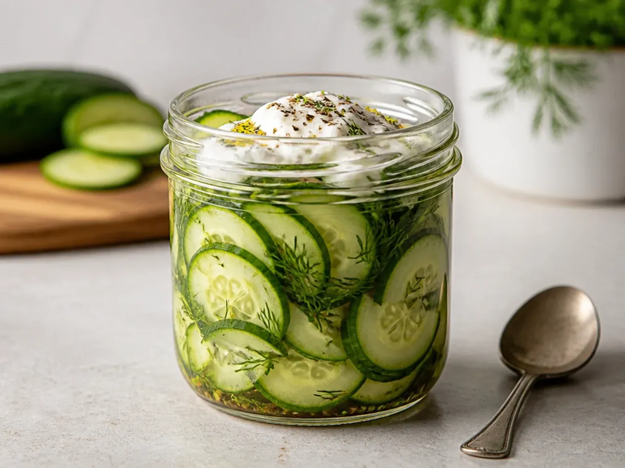 Small firm Kirby and Persian pickling cucumbers next to a watery, softer slicing cucumber for comparison