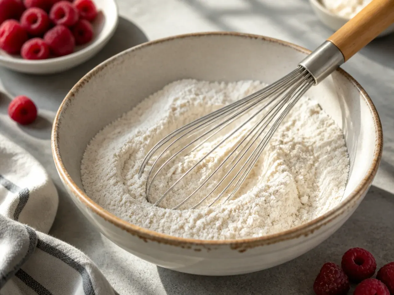 raspberry scones recipe step 1