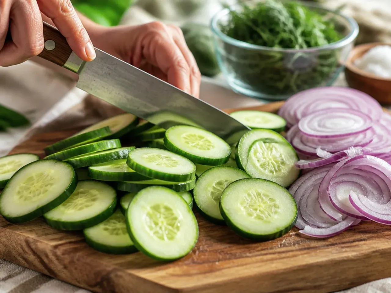 refrigerator bread and butter pickles recipe step 1
