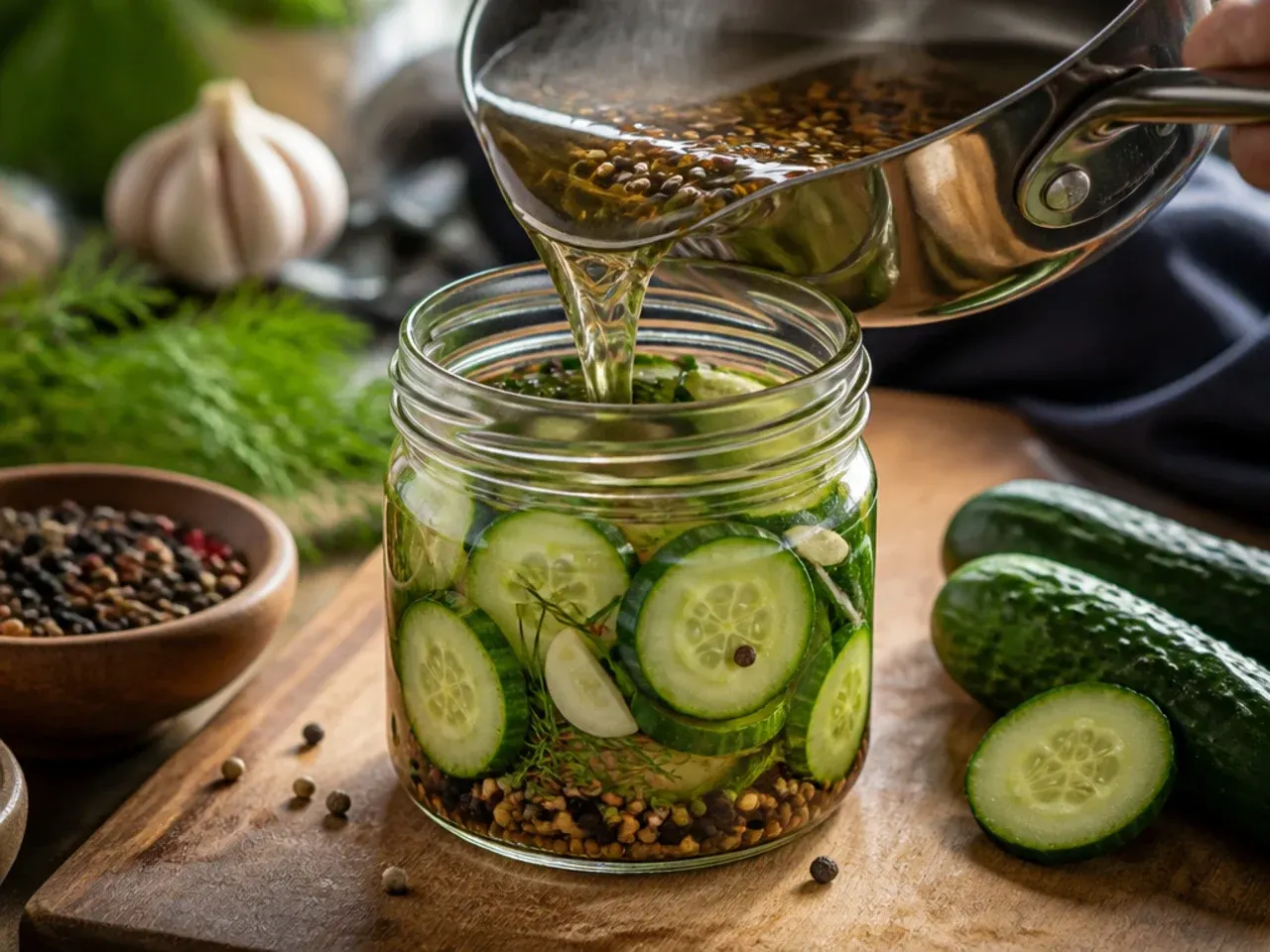 refrigerator bread and butter pickles recipe step 6