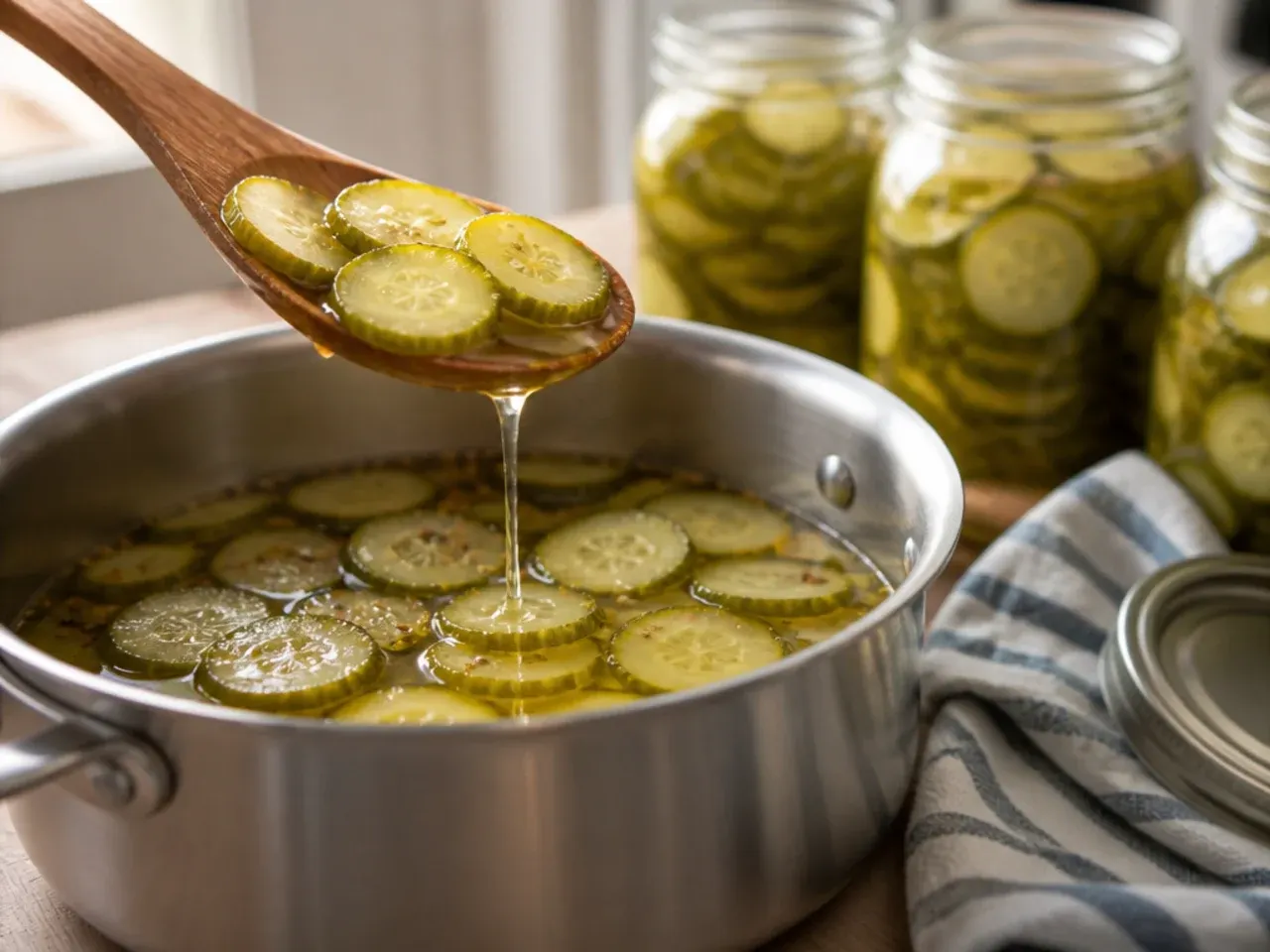 refrigerator bread and butter pickles recipe step 7