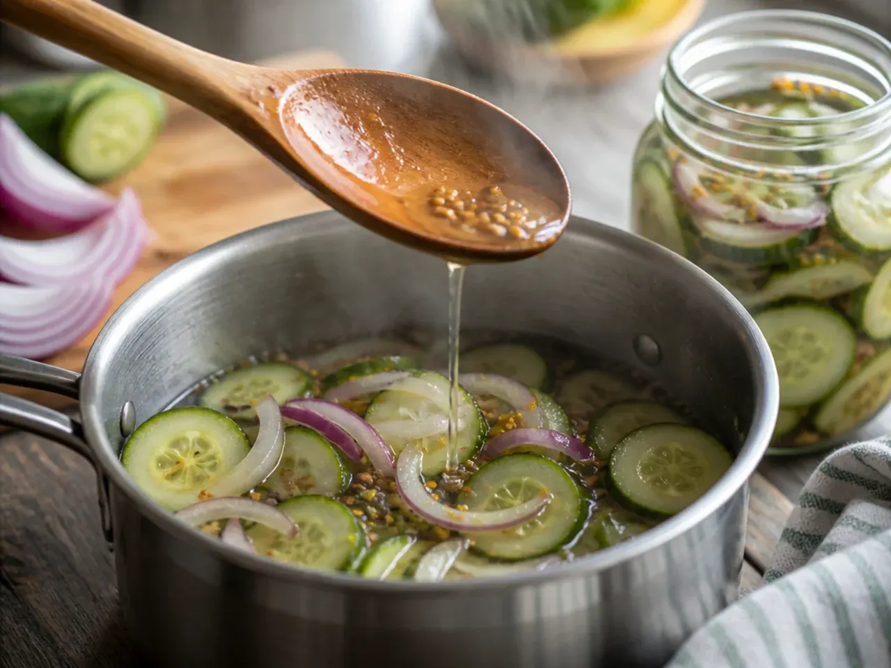 refrigerator pickles and onions recipe step 6