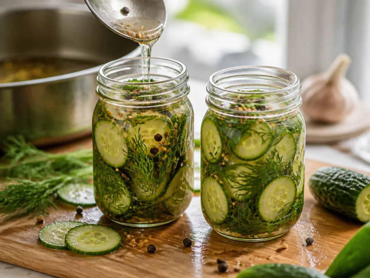 refrigerator pickles dill recipe step 2