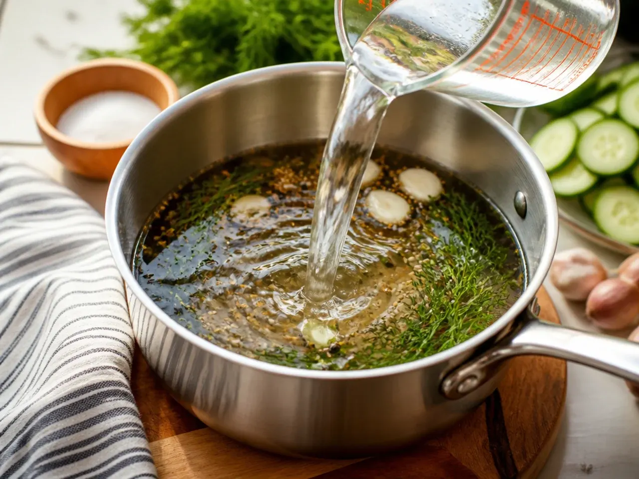 refrigerator pickles dill recipe step 3