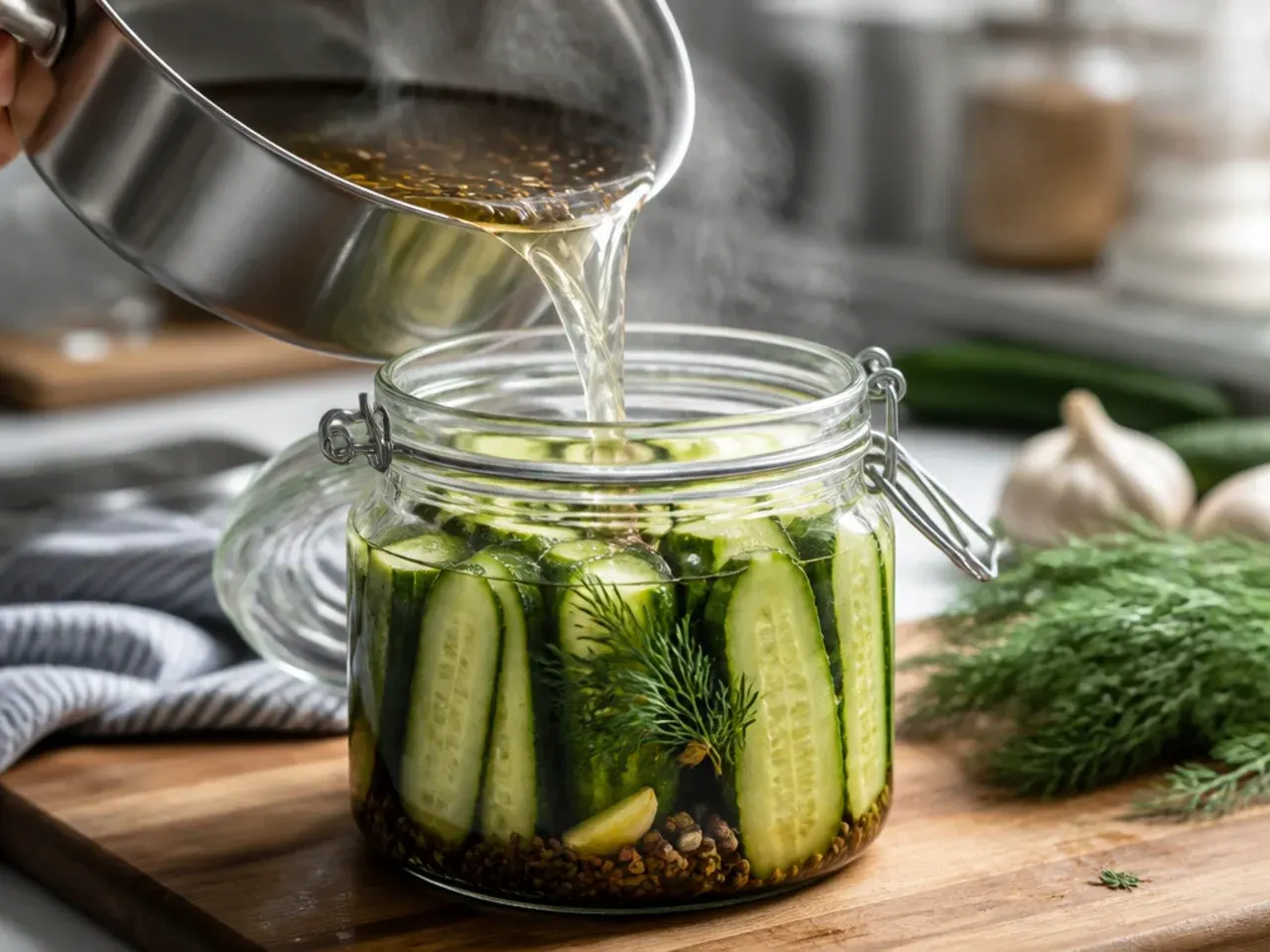 refrigerator pickles dill recipe step 4