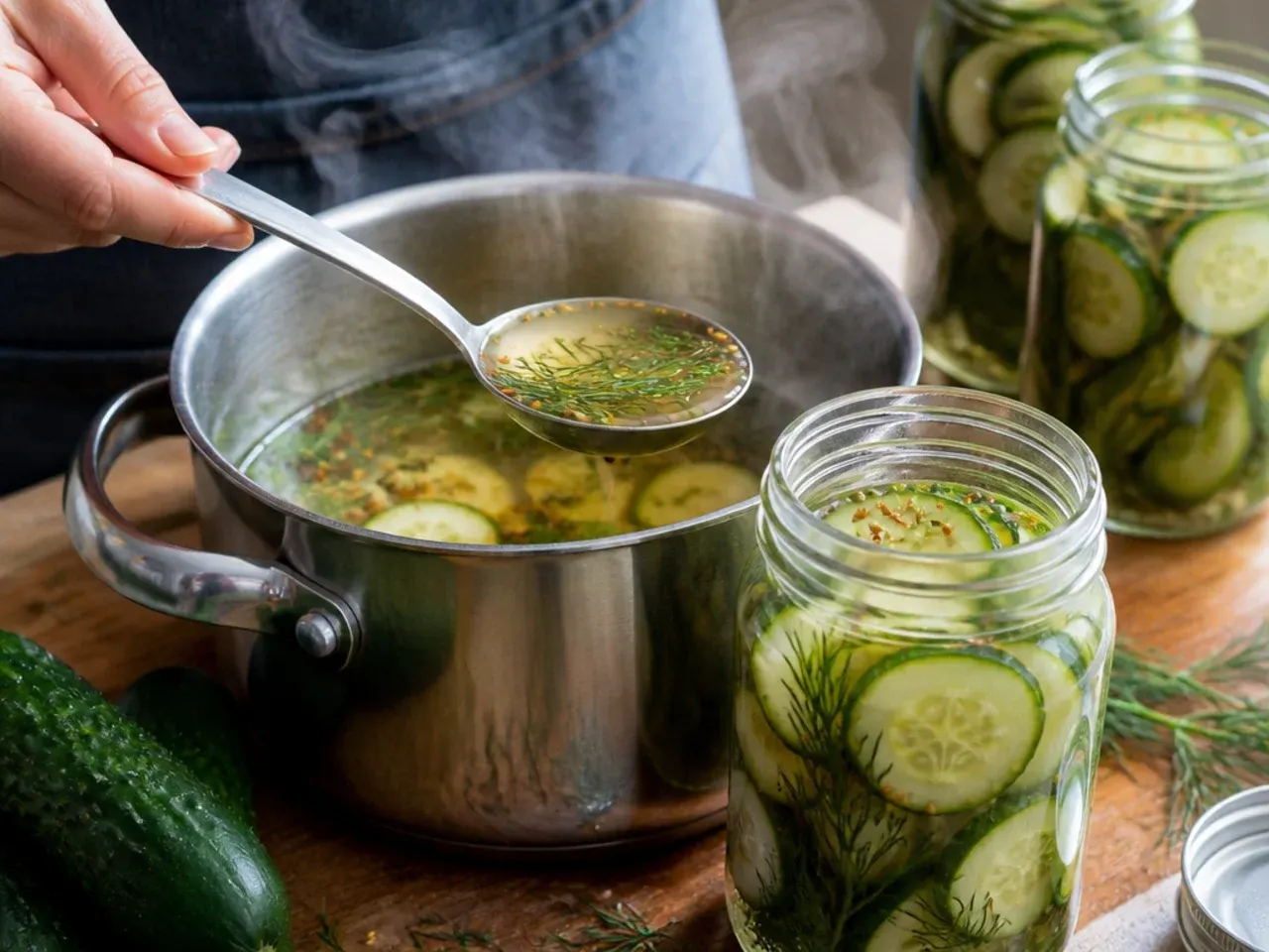 refrigerator pickles dill recipe step 5