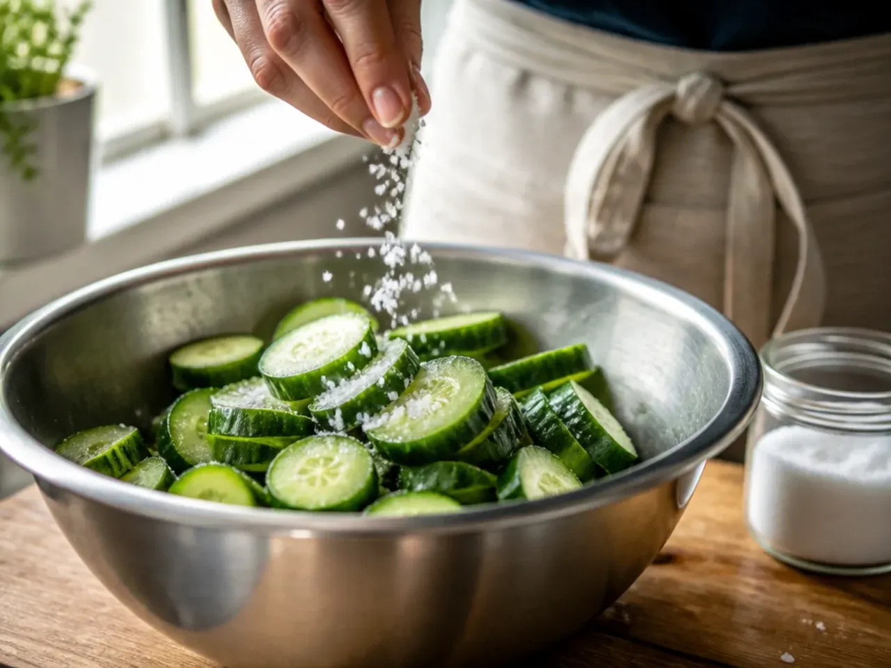 refrigerator pickles sweet recipe step 2