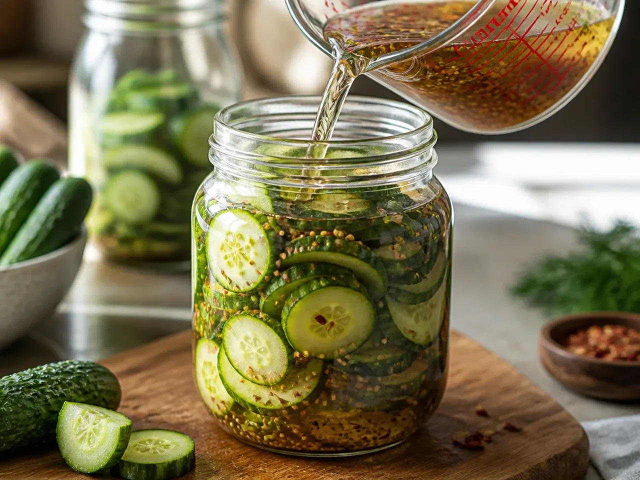 refrigerator pickles sweet recipe step 7