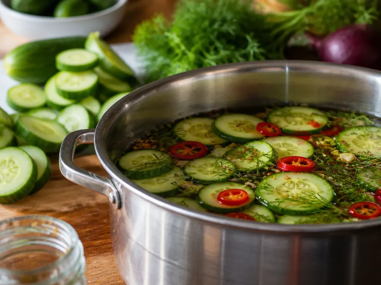 refrigerator pickles recipe step 7