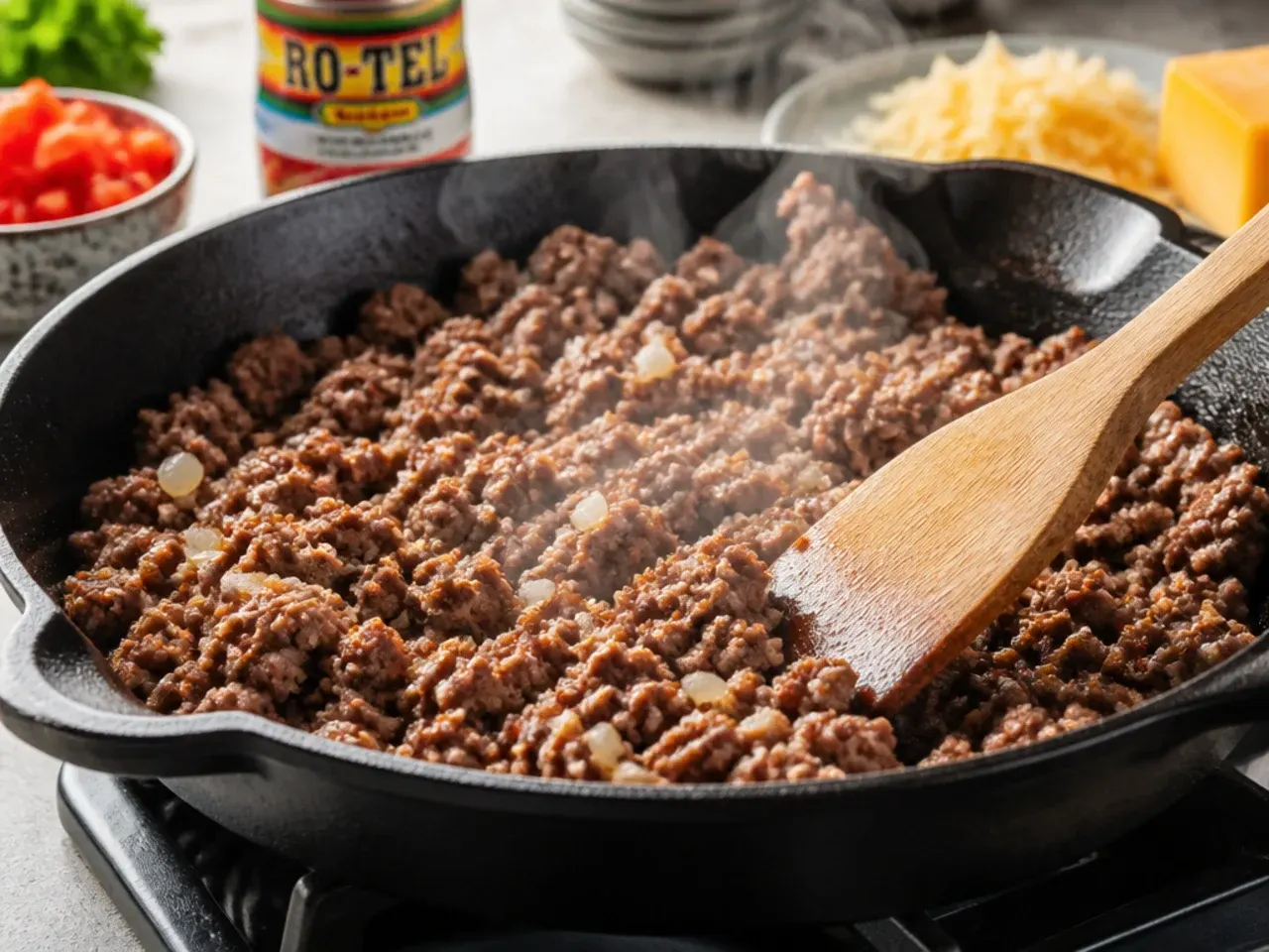 rotel cheese dip recipe step 1