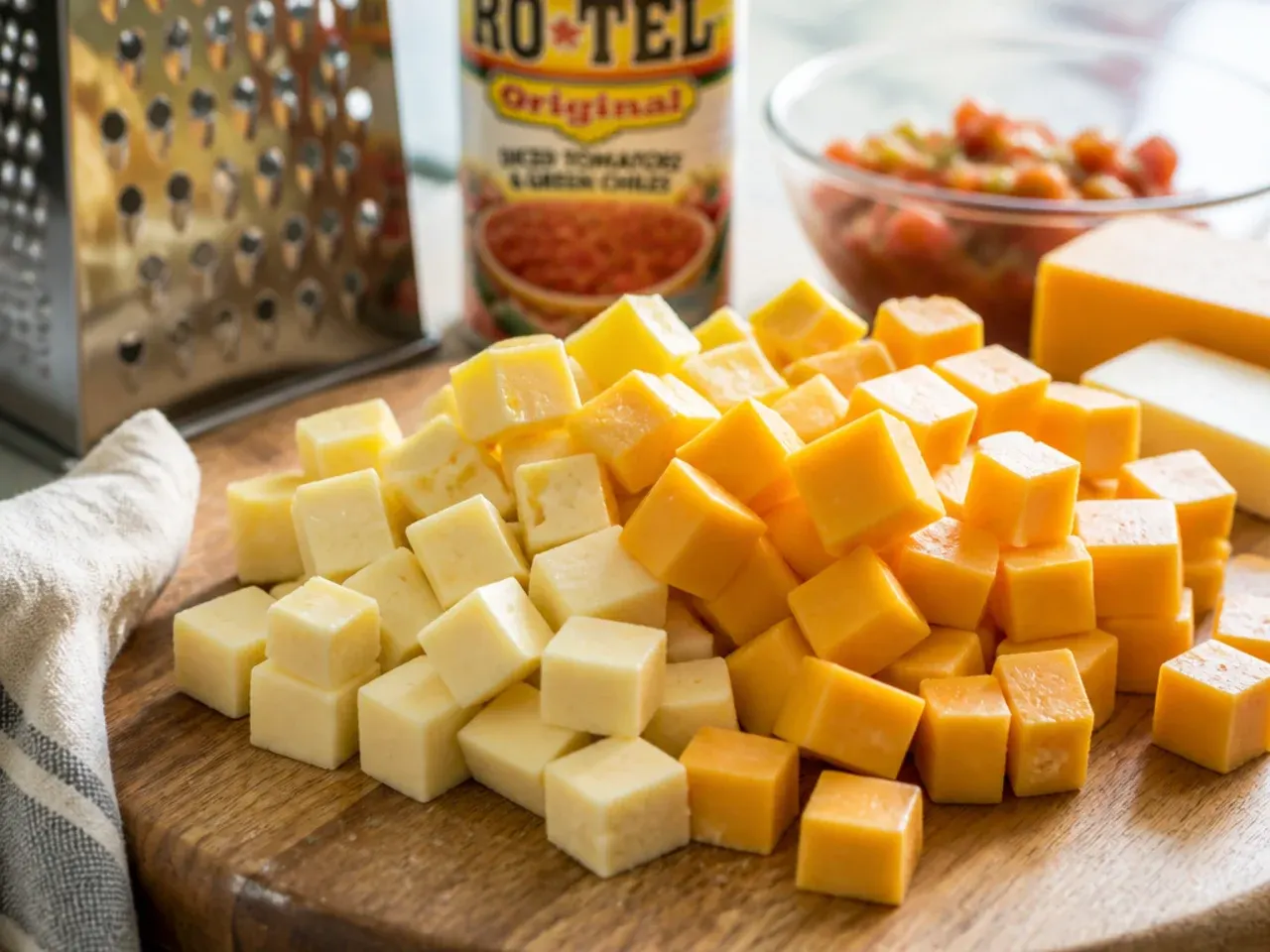 rotel cheese dip recipe step 3