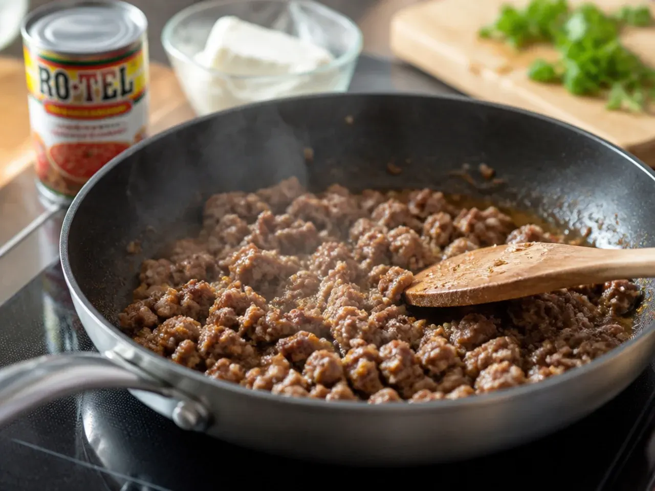 rotel dip with cream cheese recipe step 1