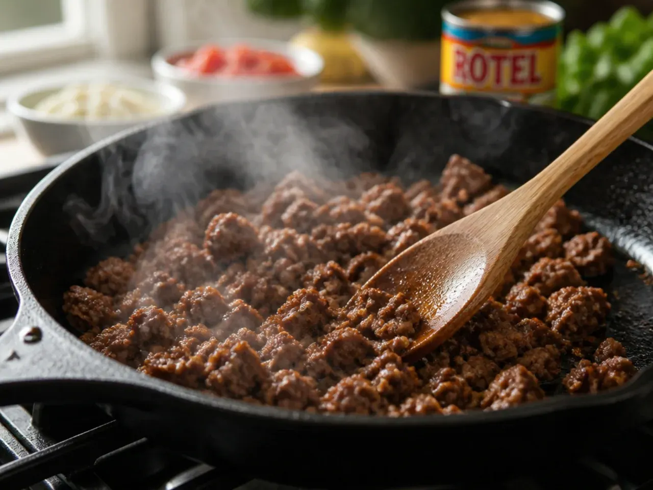 rotel dip with sausage recipe step 1