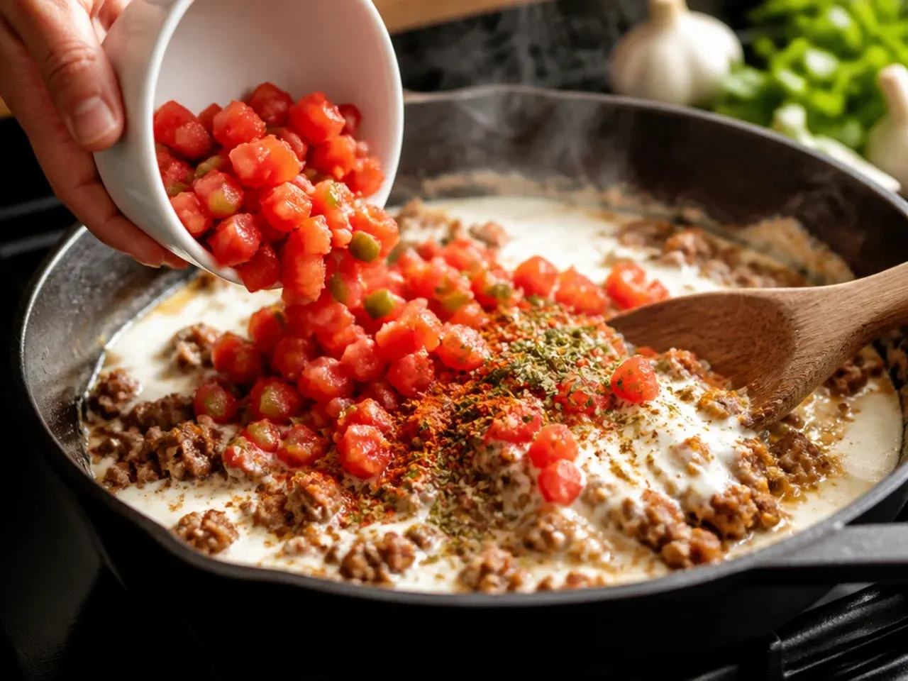 rotel dip with sausage recipe step 3