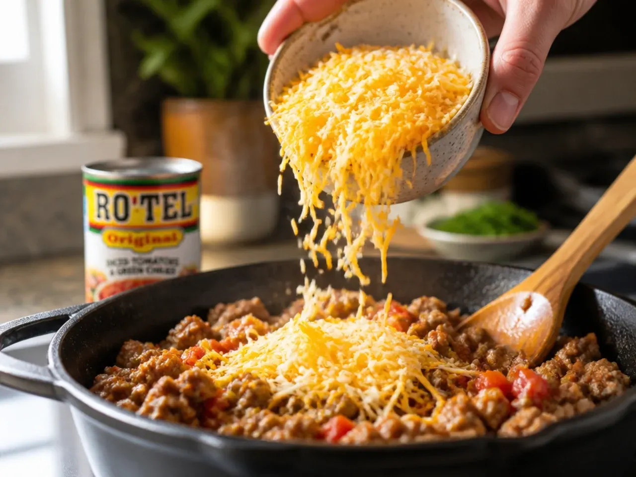 rotel dip with sausage recipe step 4