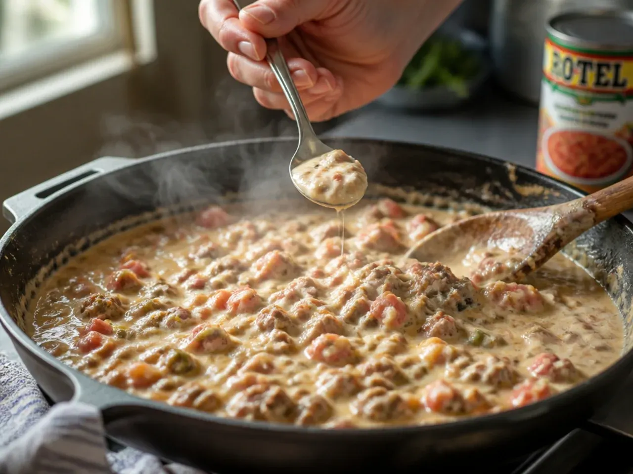 rotel dip with sausage recipe step 6