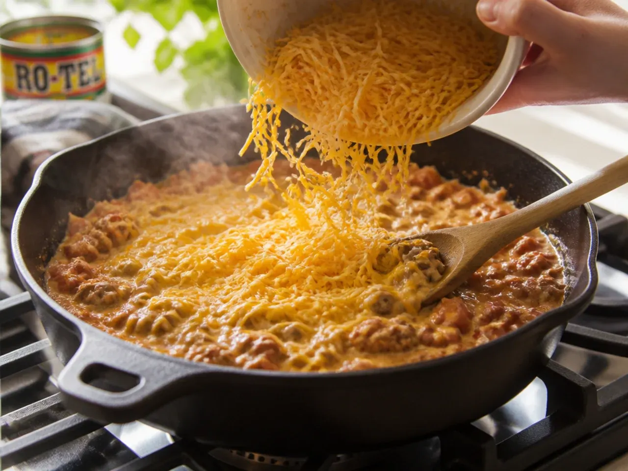 rotel dip recipe step 4