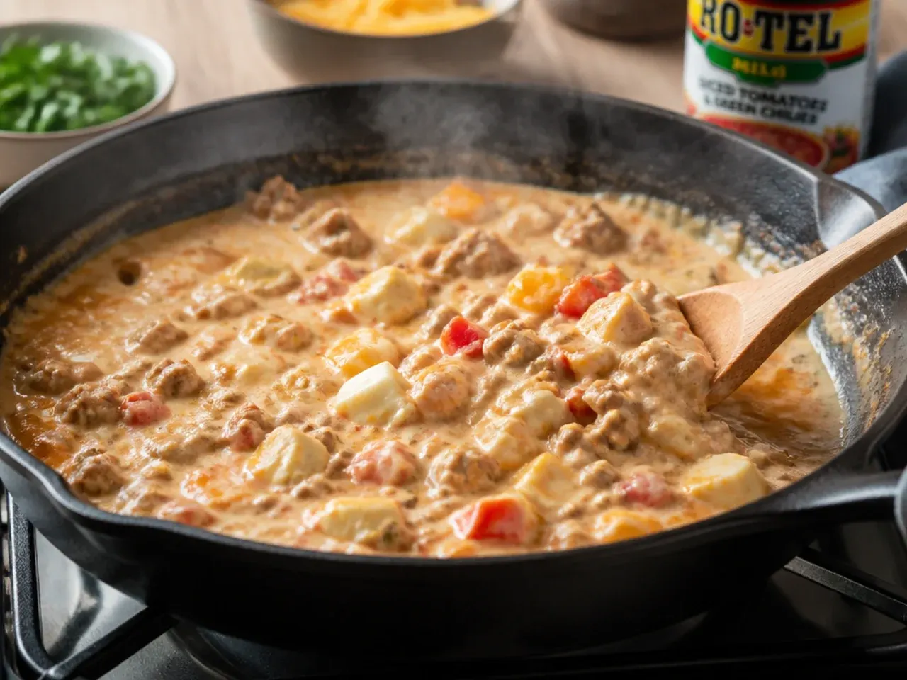 rotel dip recipe step 5
