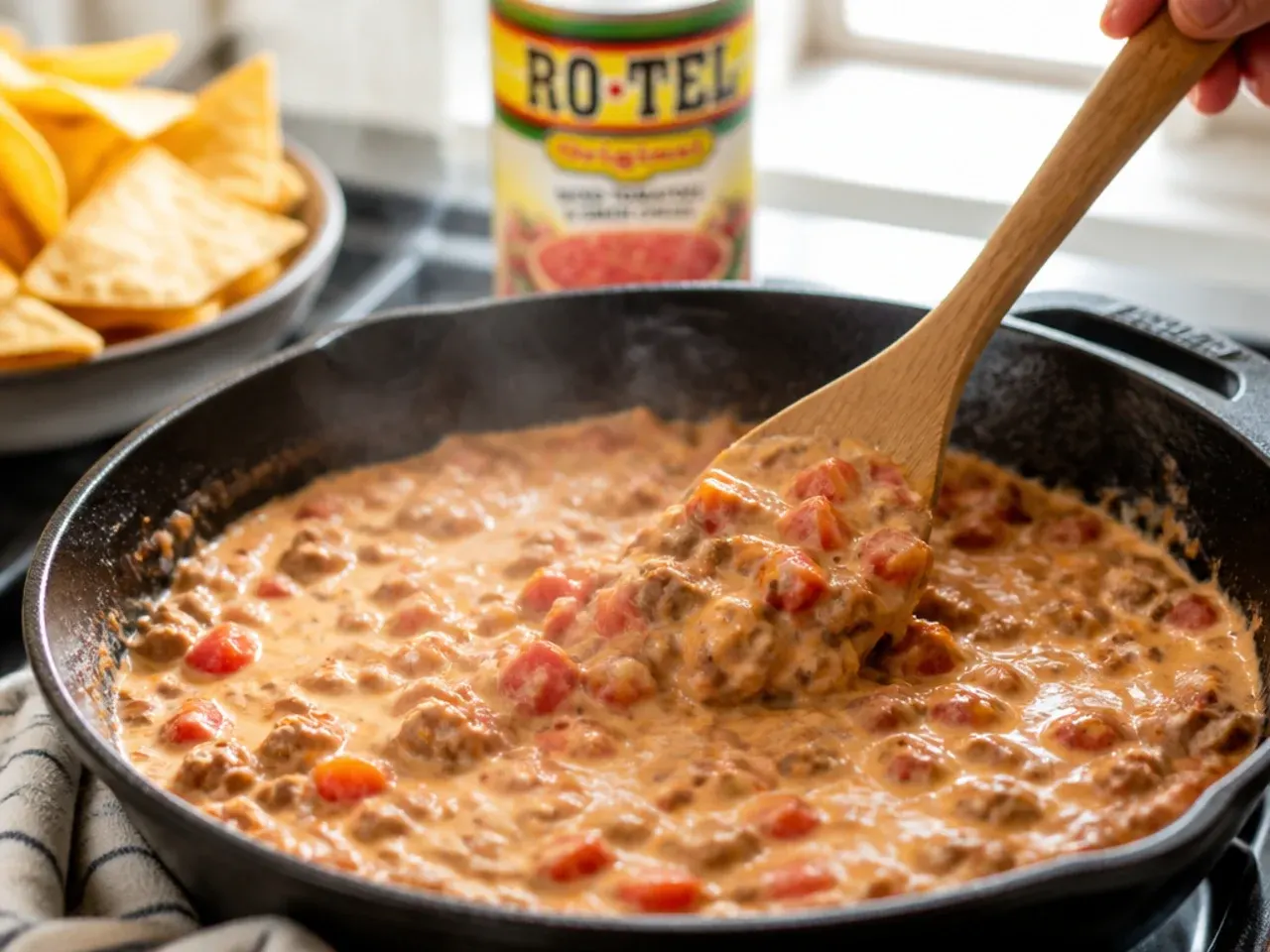 rotel dip recipe step 6