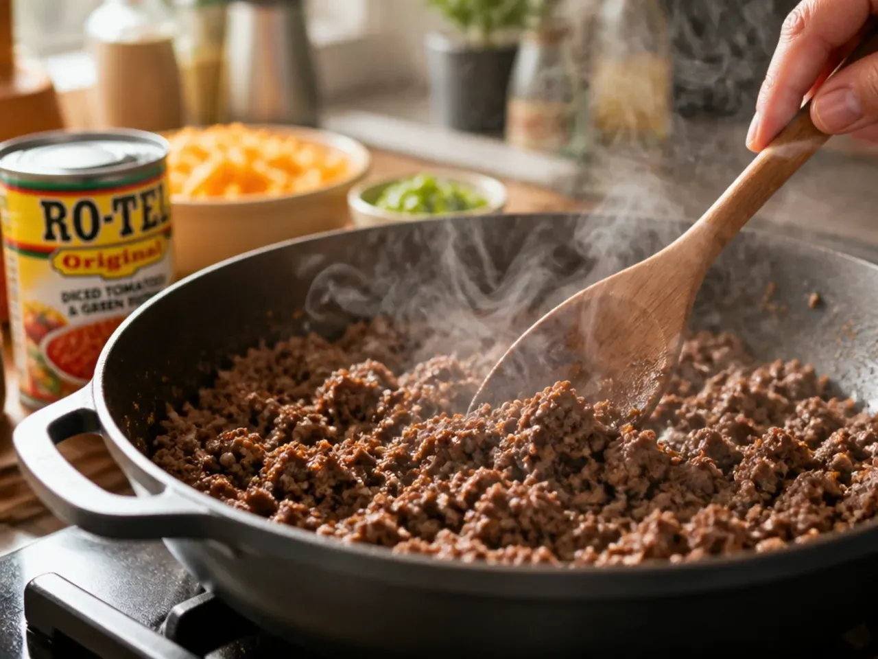 rotel queso dip recipe step 1