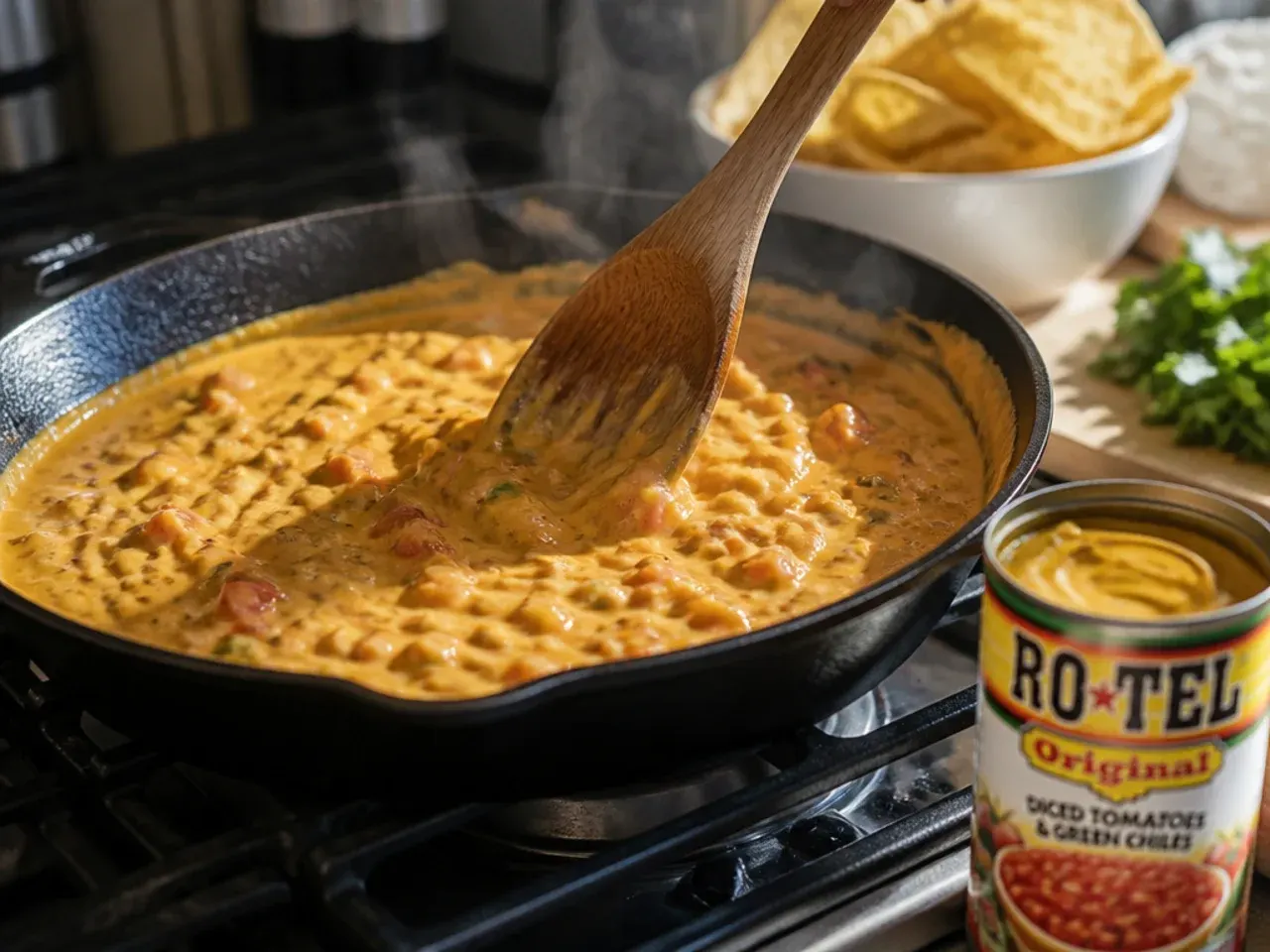 rotel queso dip recipe step 5