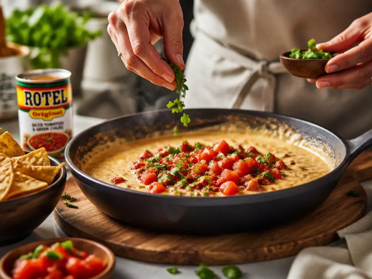 rotel queso dip recipe step 7