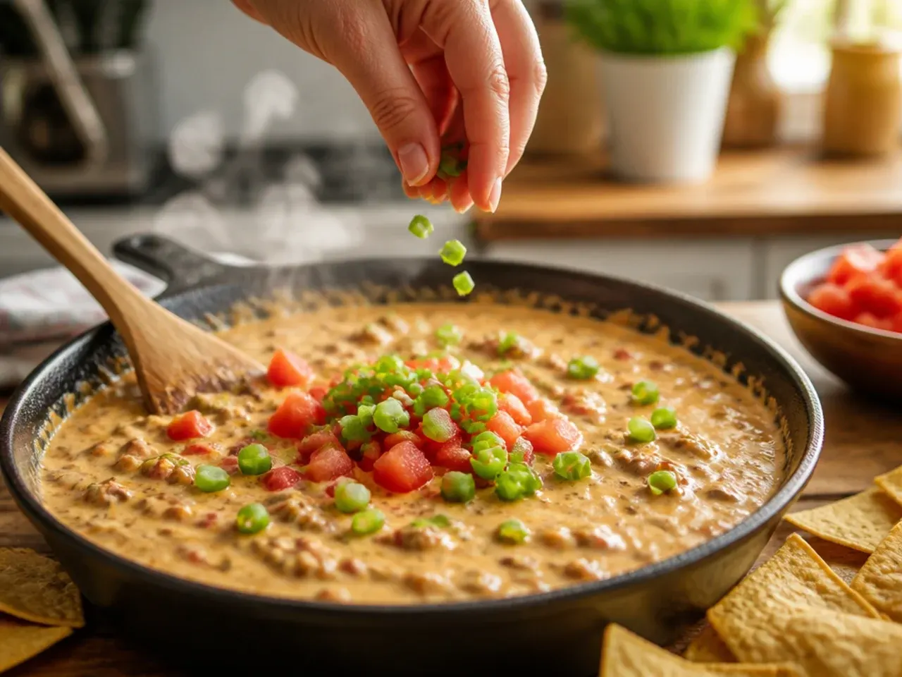 rotel sausage dip recipe step 7