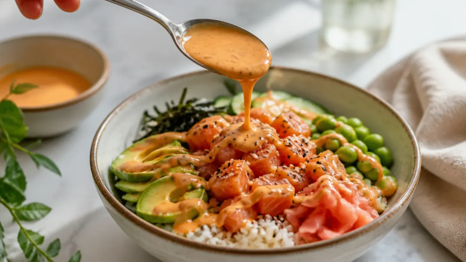 salmon sushi bowl sauce — 15 Genius Sushi Bowl Sauce Ideas