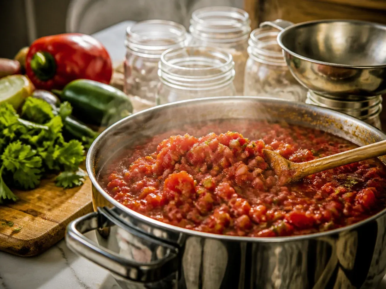 salsa recipe for canning recipe step 5