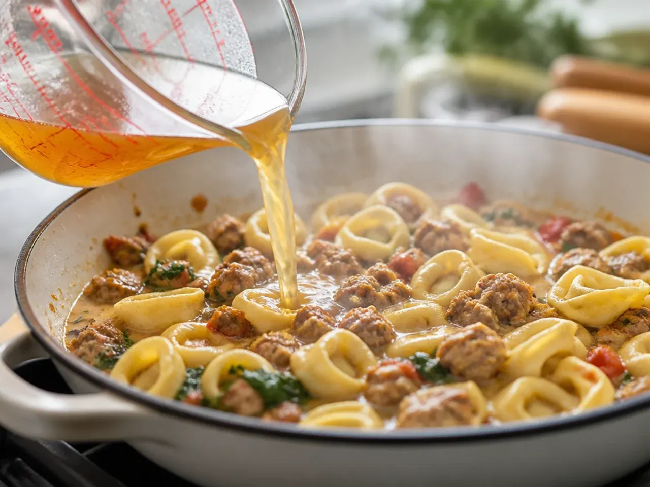 sausage and tortellini recipes recipe step 4