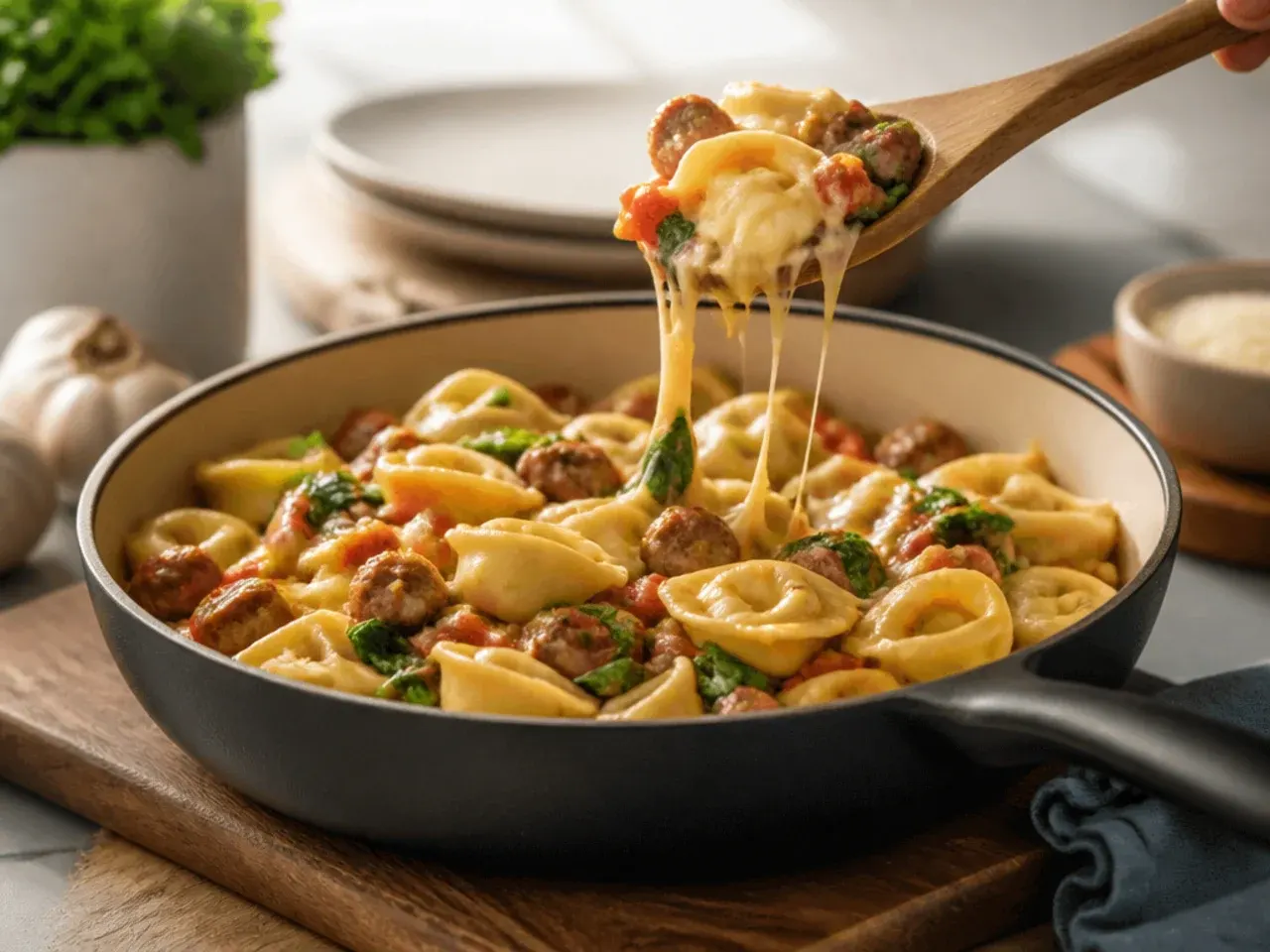 sausage and tortellini recipes recipe step 7