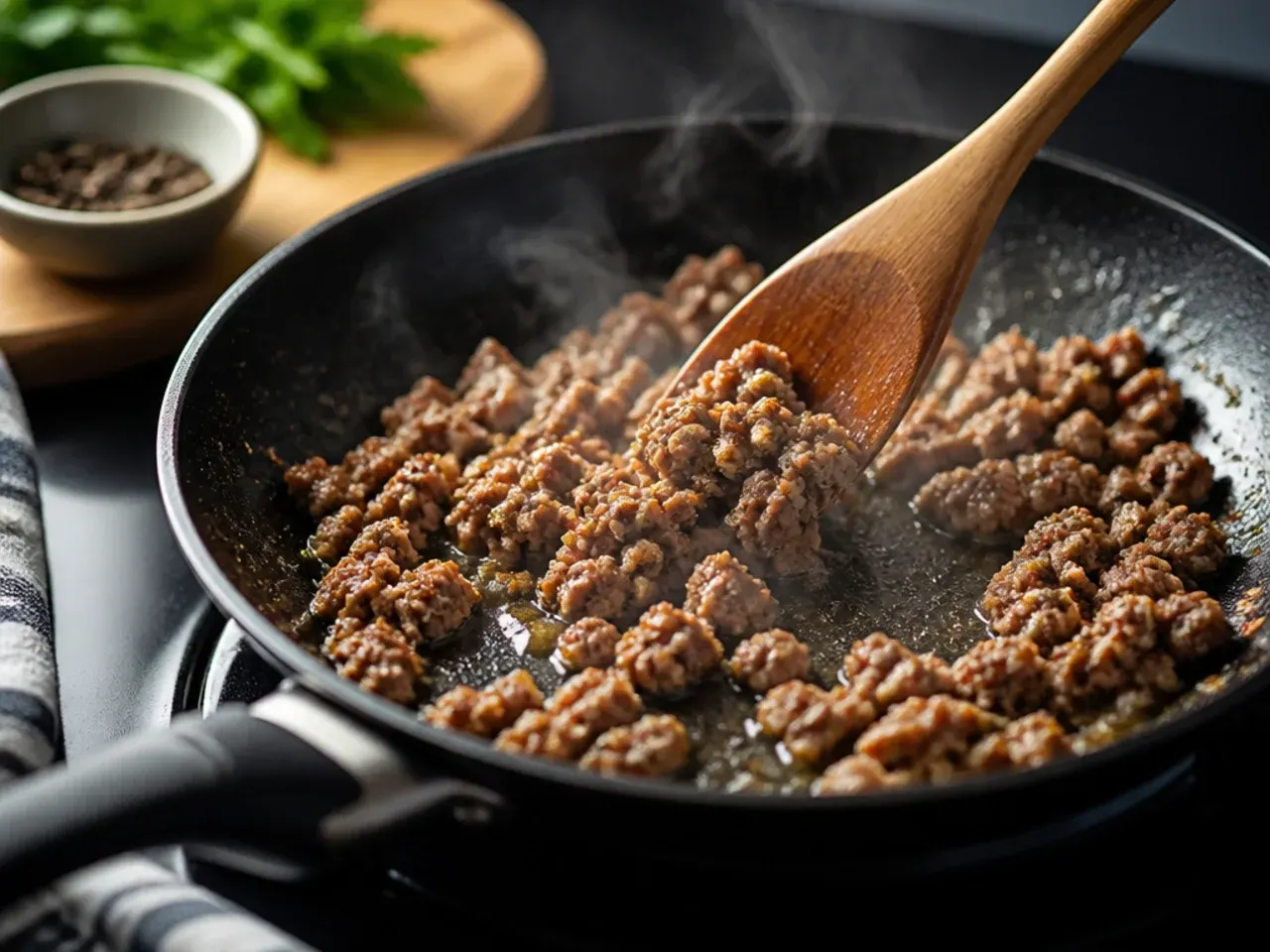sausage phyllo cup appetizers recipe step 2
