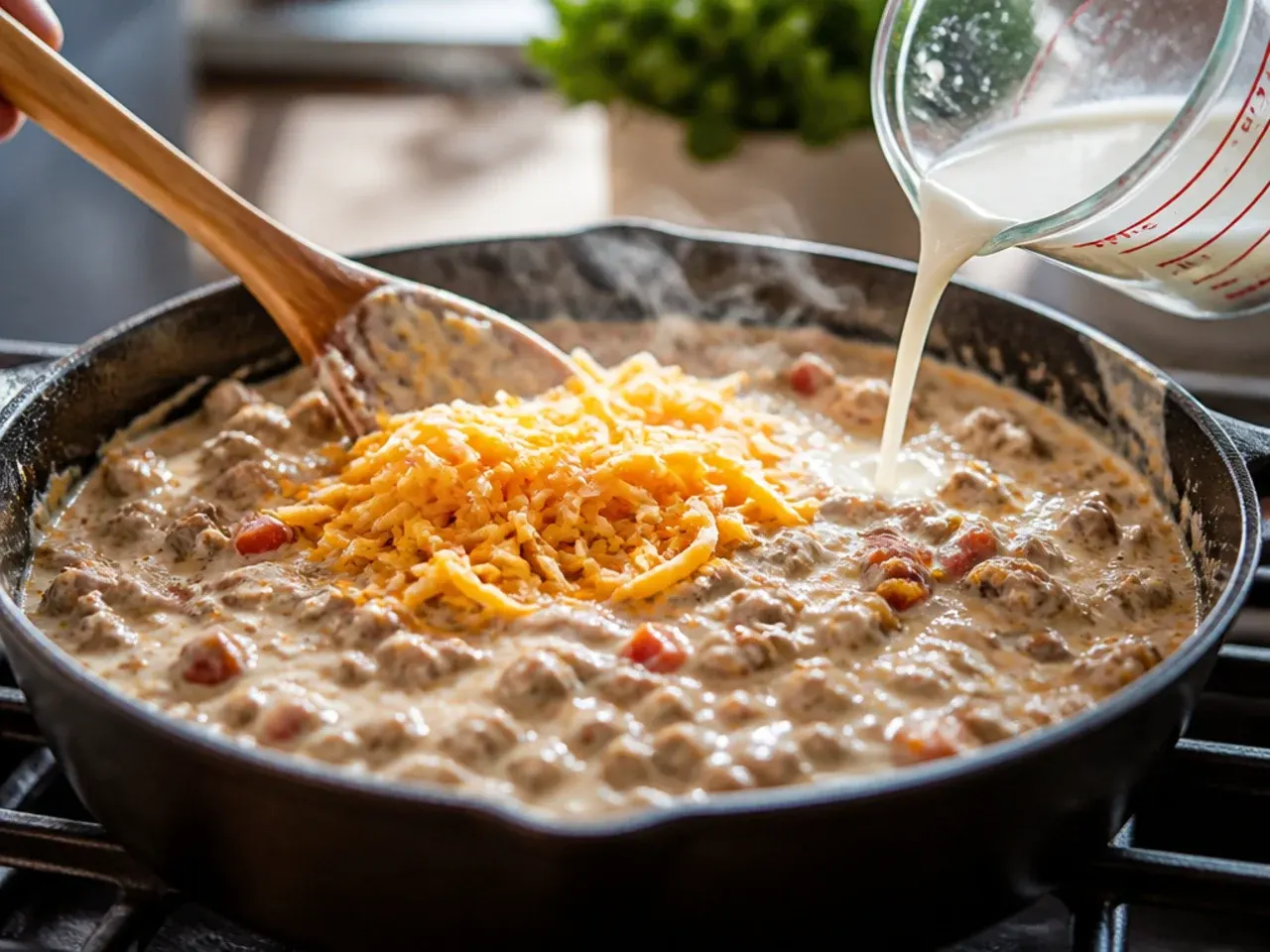 sausage rotel cream cheese dip recipe step 5