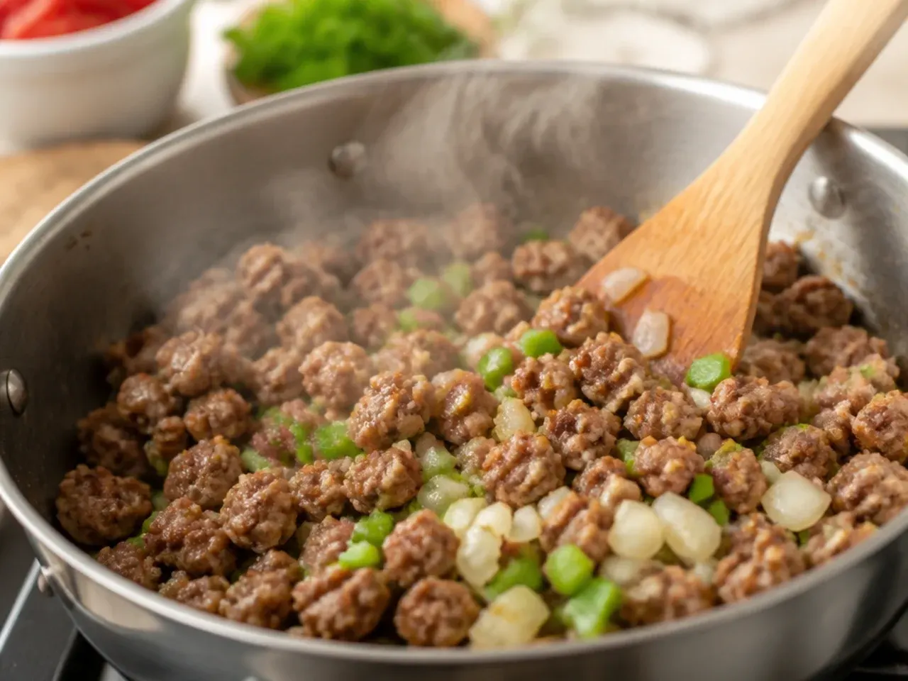 sausage rotel dip recipe step 2