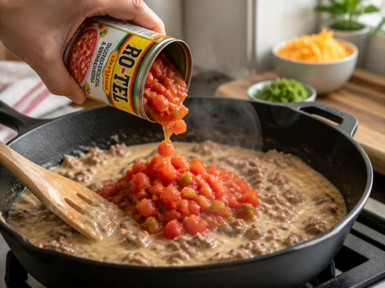 sausage rotel dip recipe step 3
