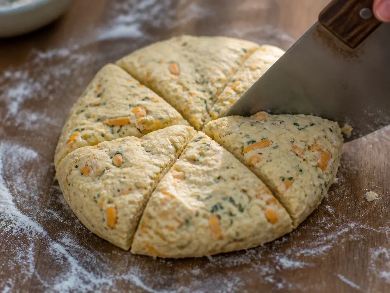 savory scones recipe step 5
