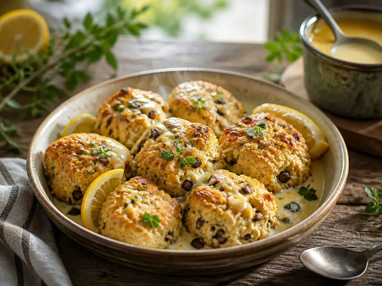 Chocolate chip cream scones with melted chocolate chunks visible