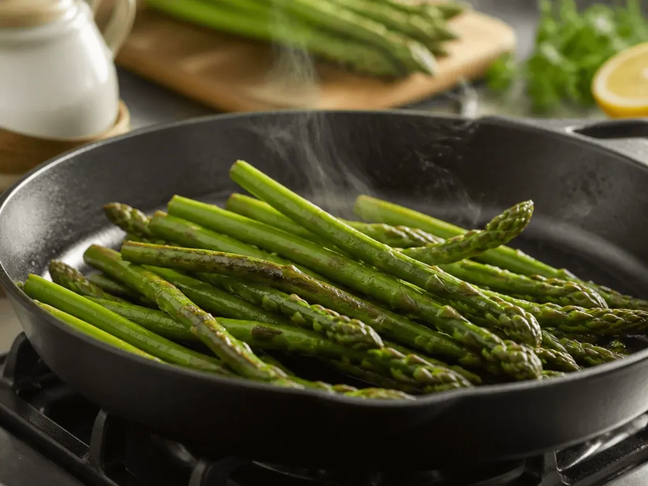 shrimp and asparagus recipes recipe step 2