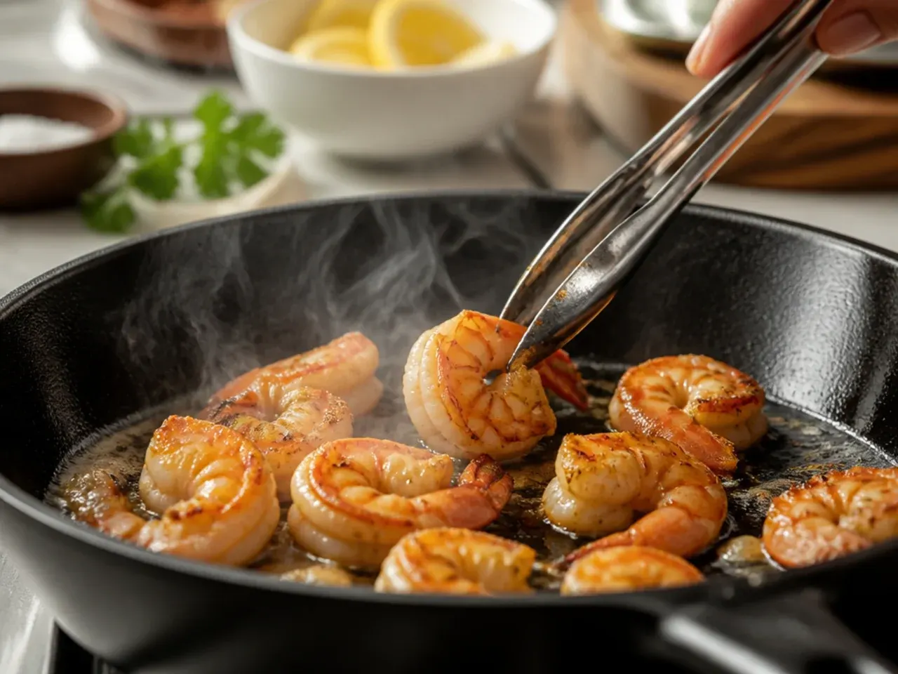 shrimp and asparagus recipes recipe step 3
