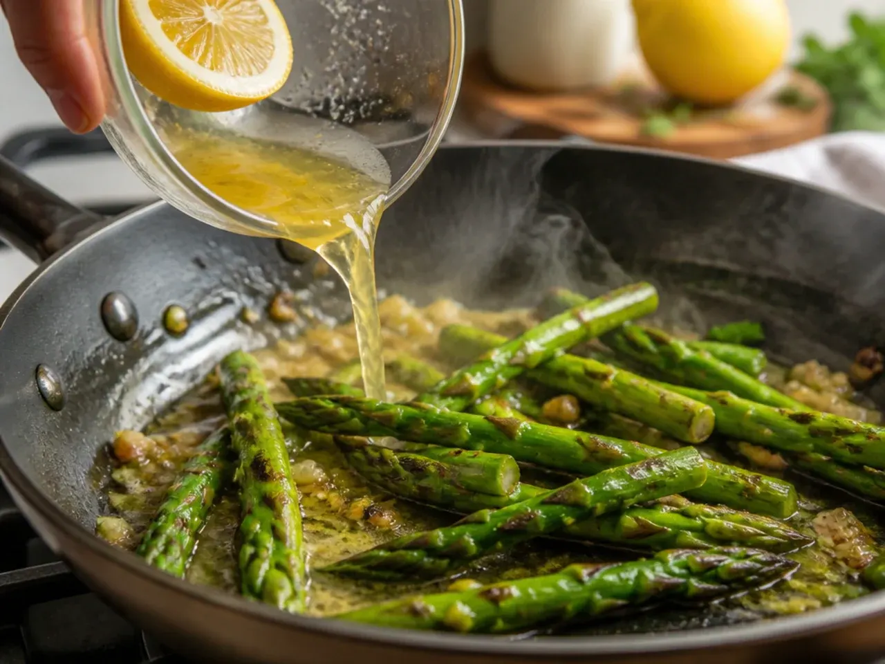 shrimp and asparagus recipes recipe step 5