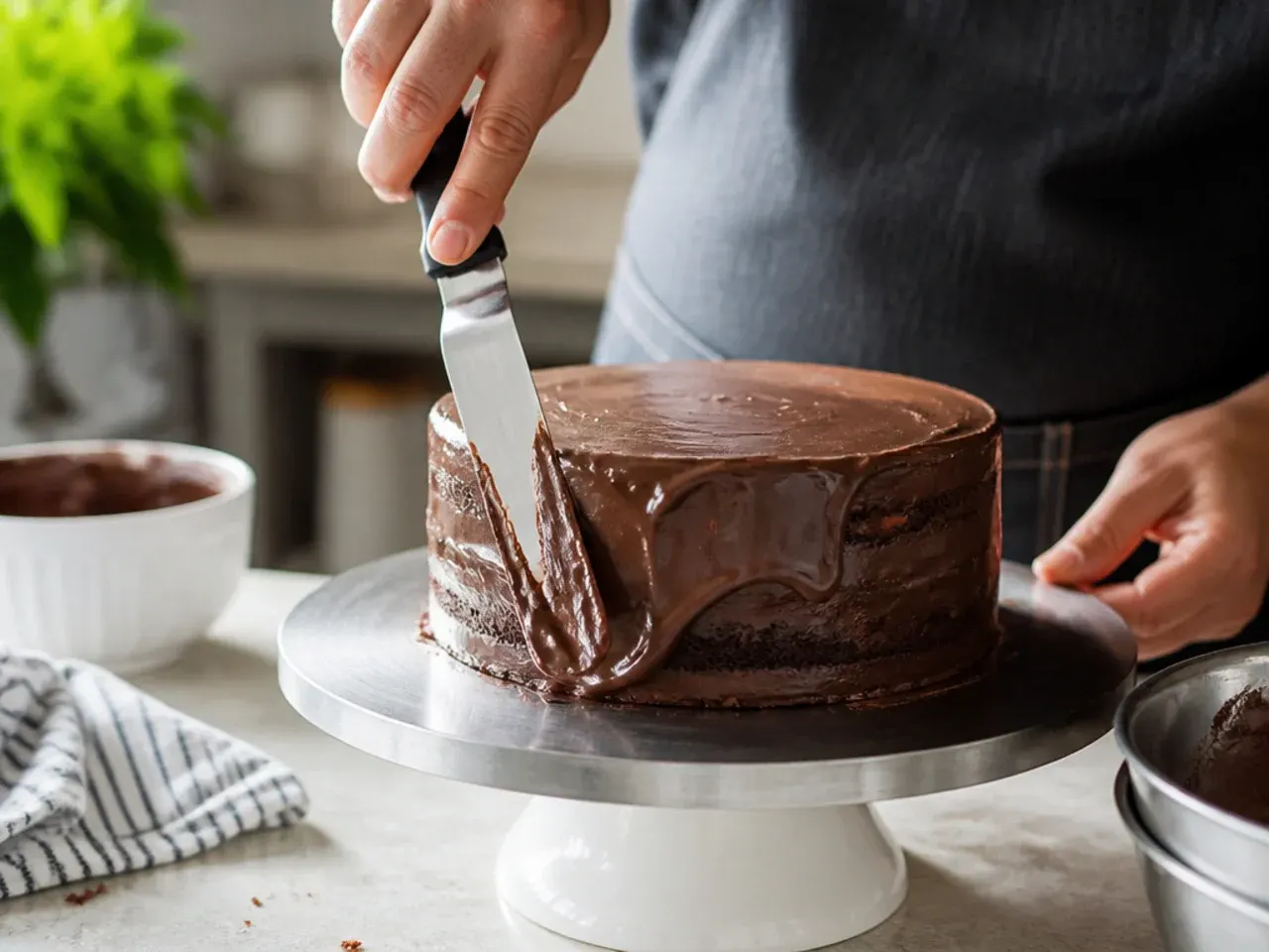 simple birthday cake for men ideas recipe step 6