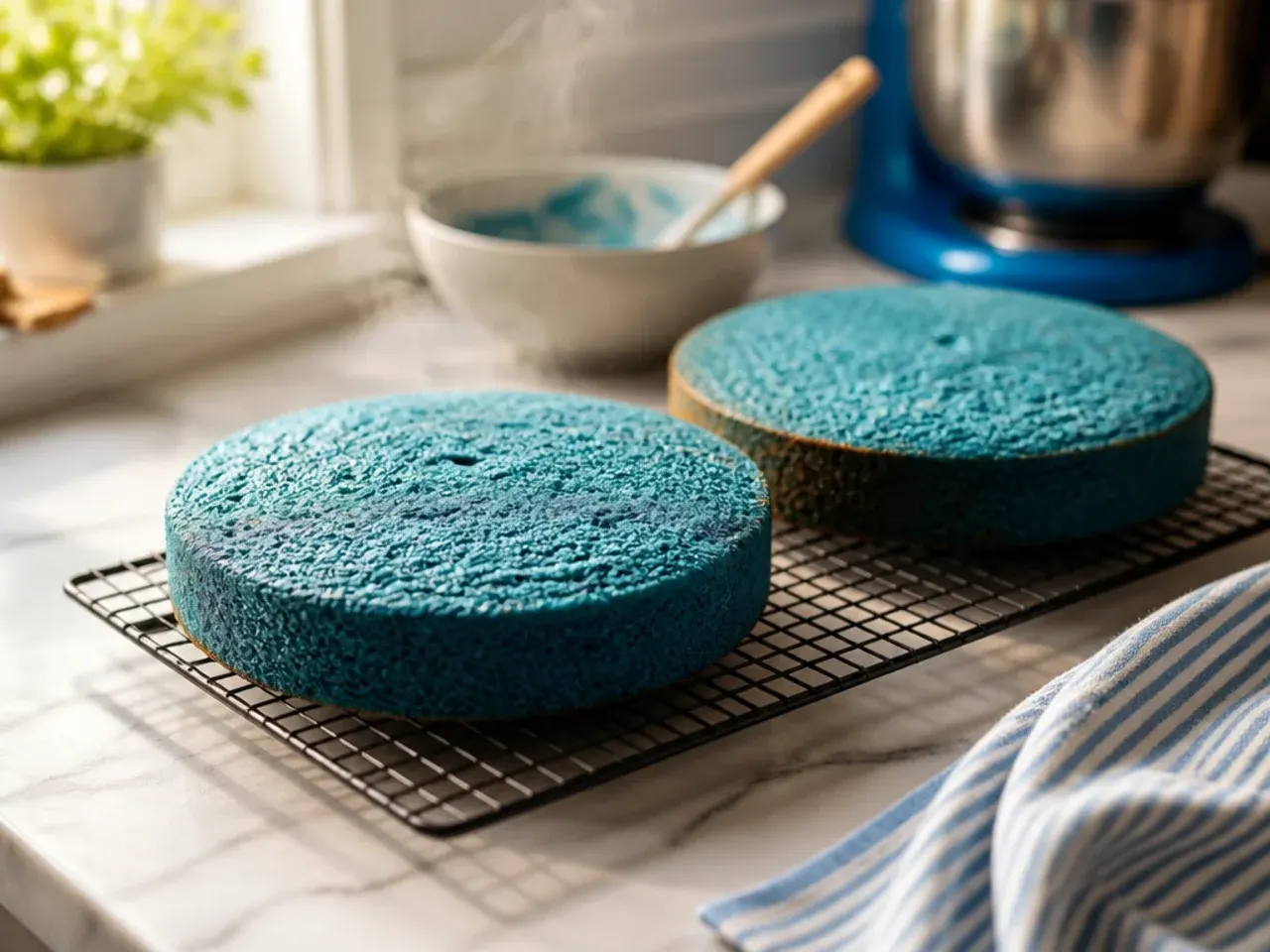 simple bluey cake ideas recipe step 7