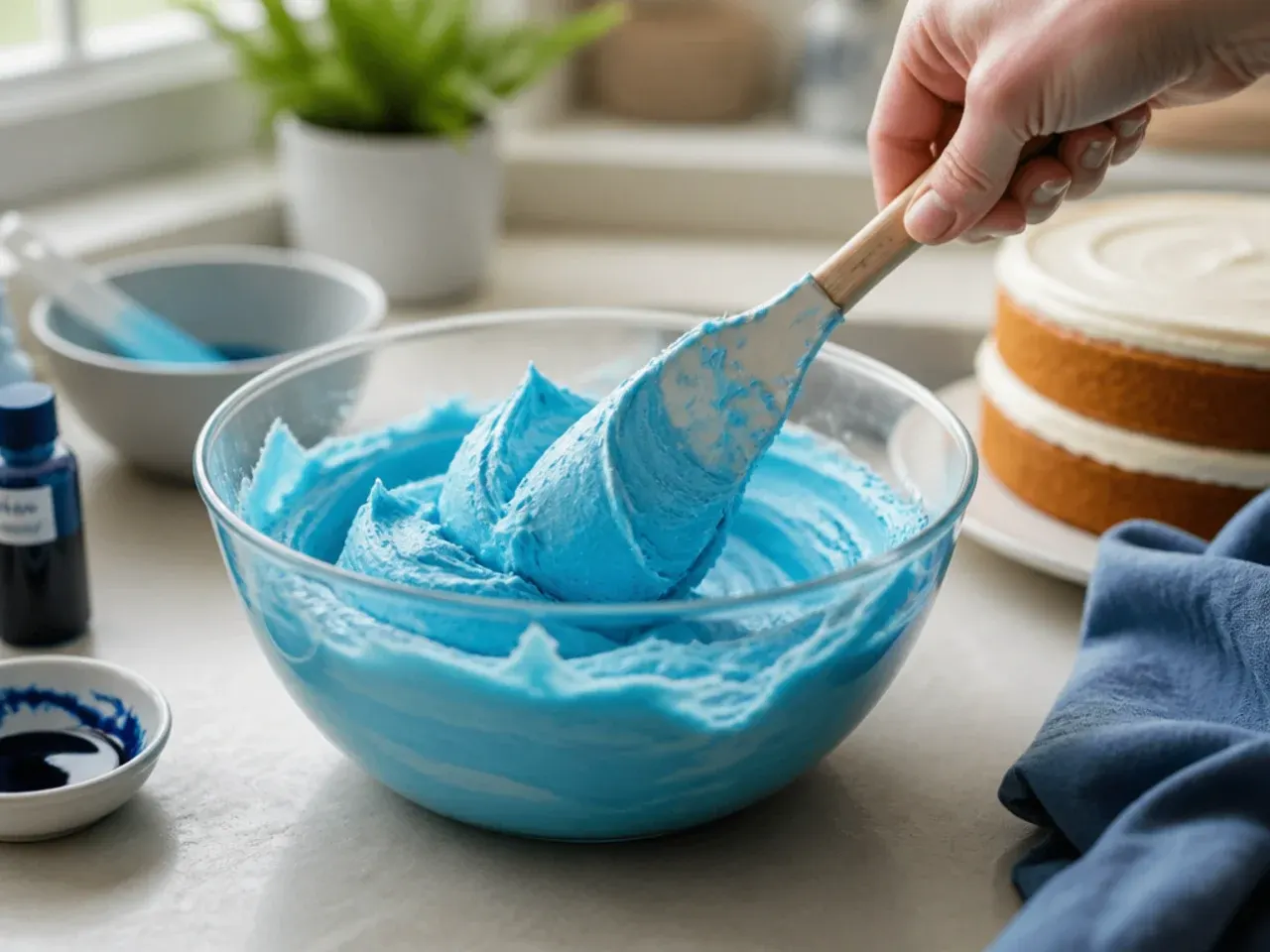 simple bluey cake ideas recipe step 9
