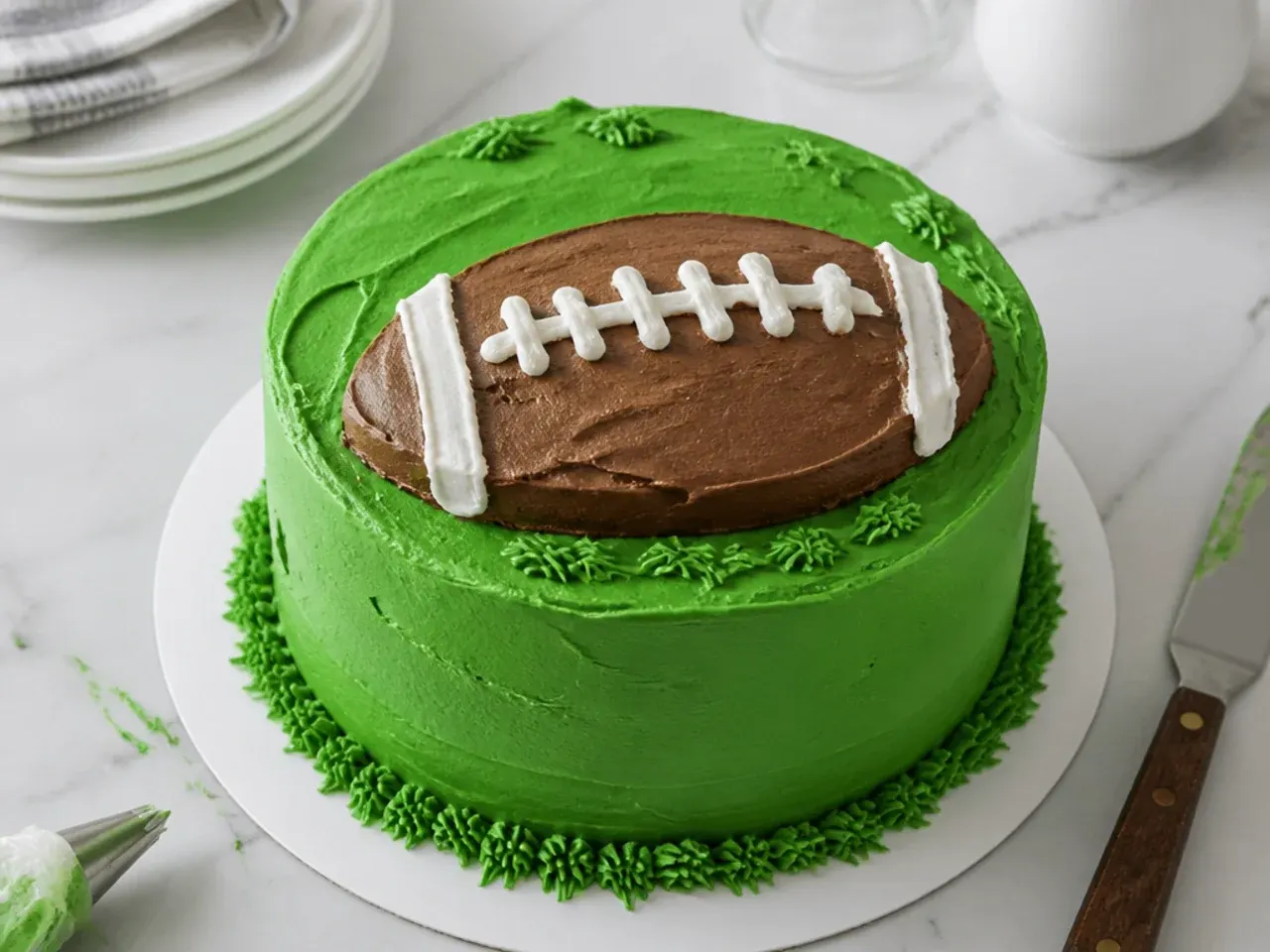 Common mistakes to avoid when decorating a simple football cake