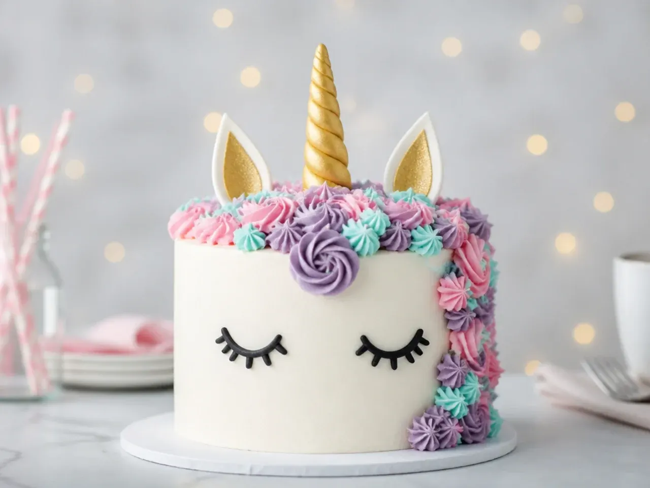 Common mistakes to avoid when decorating a simple unicorn cake