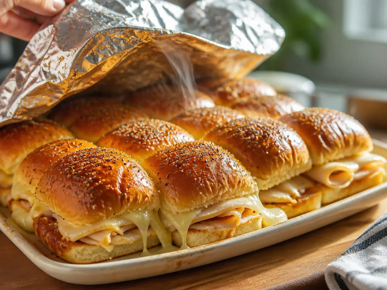 sliders recipes hawaiian rolls turkey recipe step 6