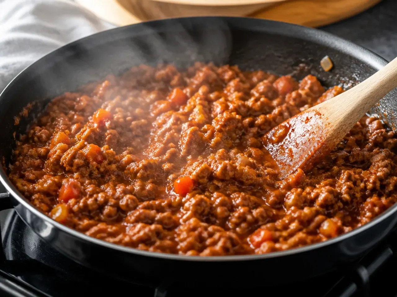 sloppy joe tater tot casserole recipe step 4